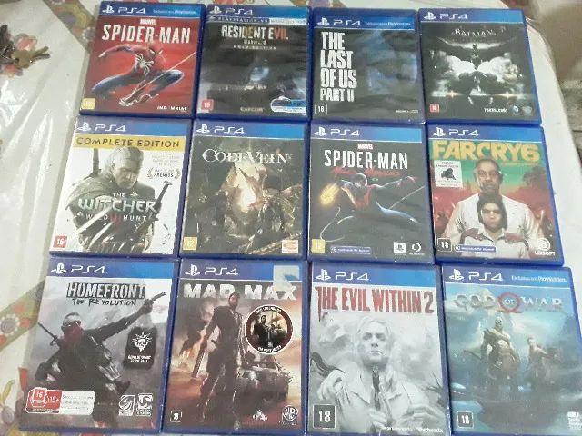 Jogos ps4