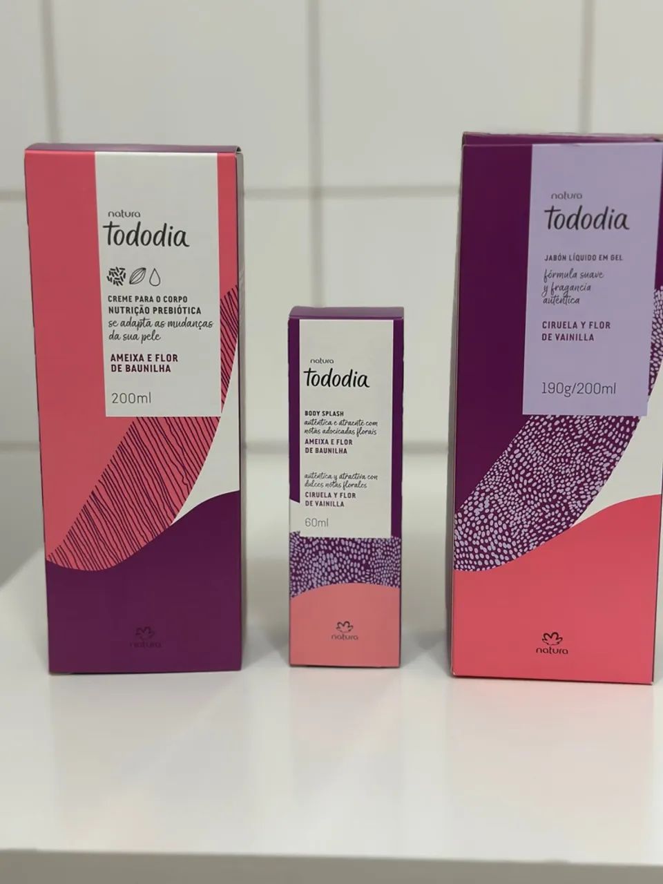 Kit Natura Tododia Ameixa e Flor de Baunilha - Foto 3
