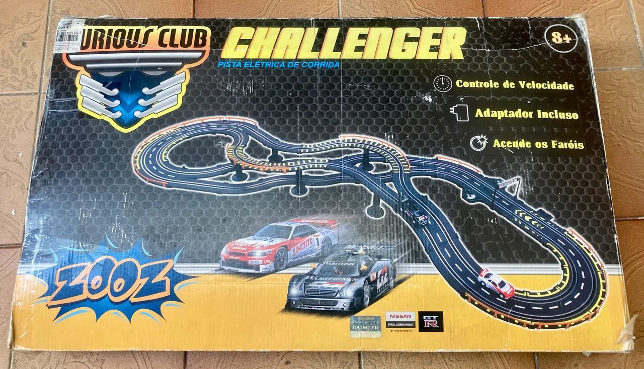 pista elétrica de corrida