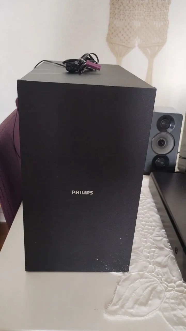 Sistema de som com dvd Philips  7 peças  - Foto 3