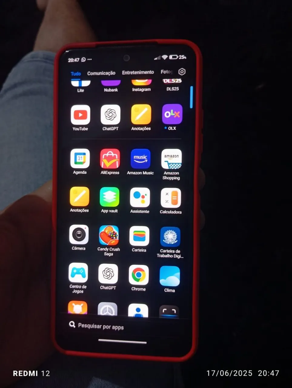 Note 11 128 gb 8 de ram rolo