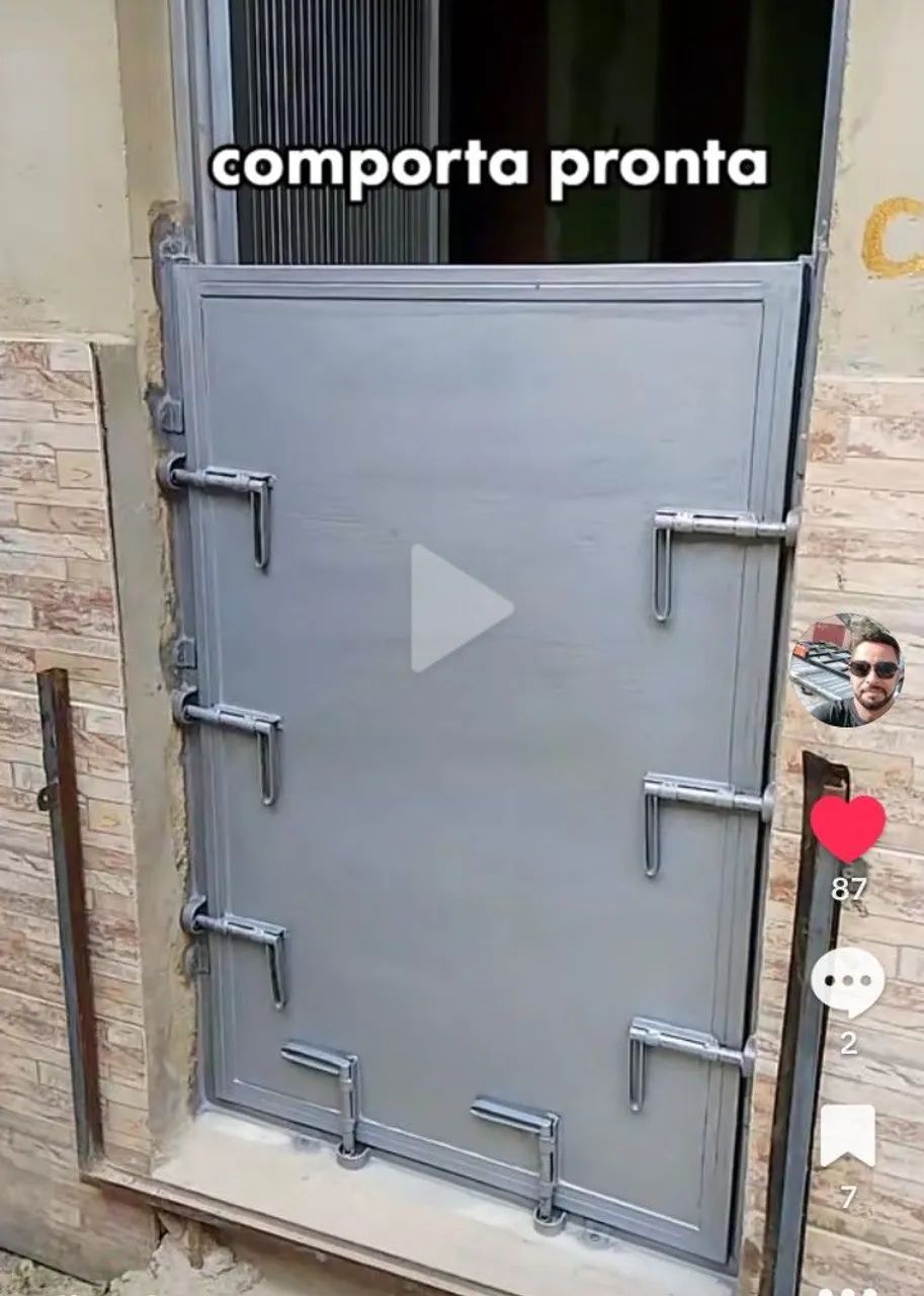 Comporta contra enchente 