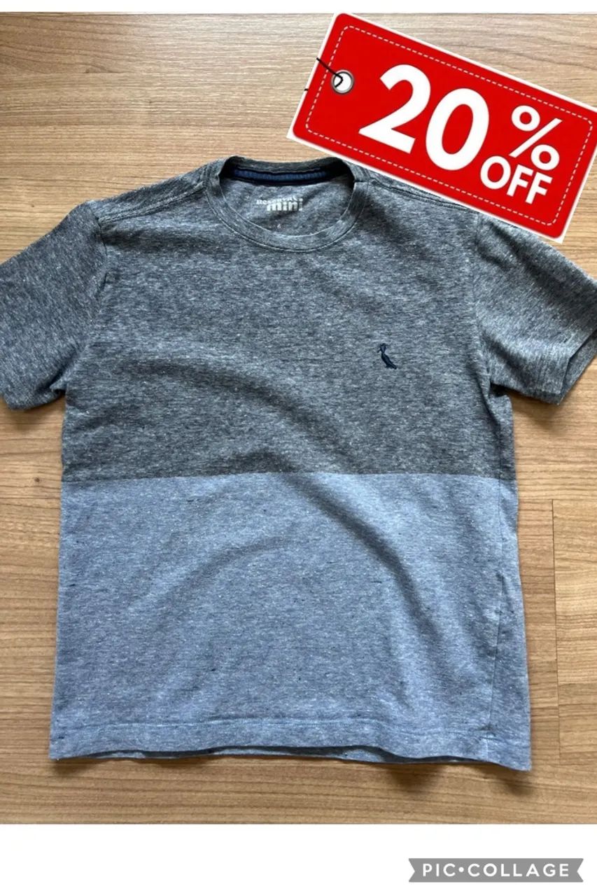Camiseta Reserva Mini com 20% OFF