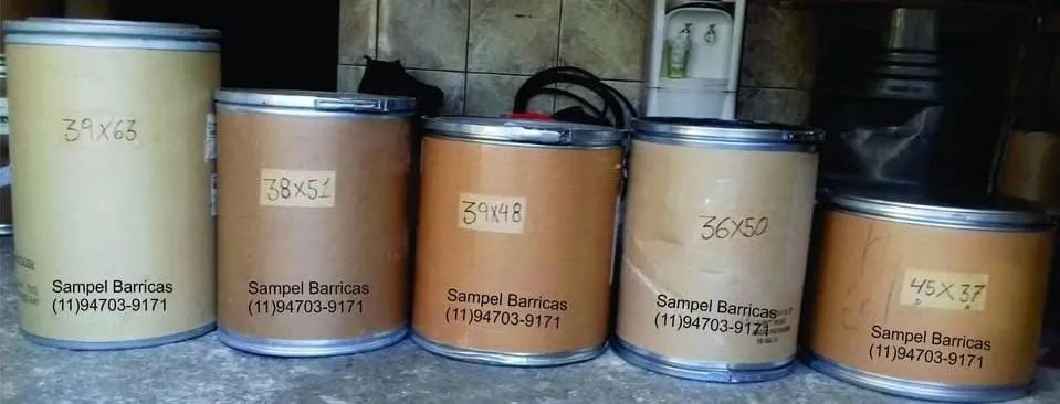 Barrica de Papelão Usada e nova atacado e varejo * Zap SP