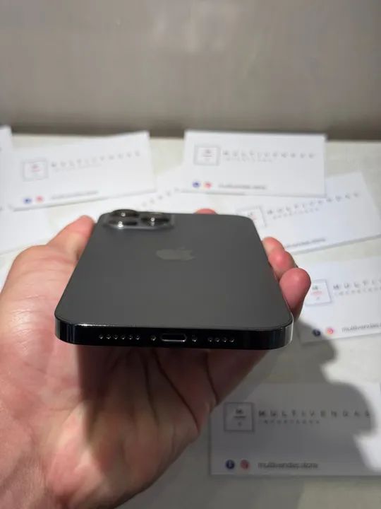 IPHONE 12 PRO MAX 128GB PERFEITO ESTADO! - Foto 3