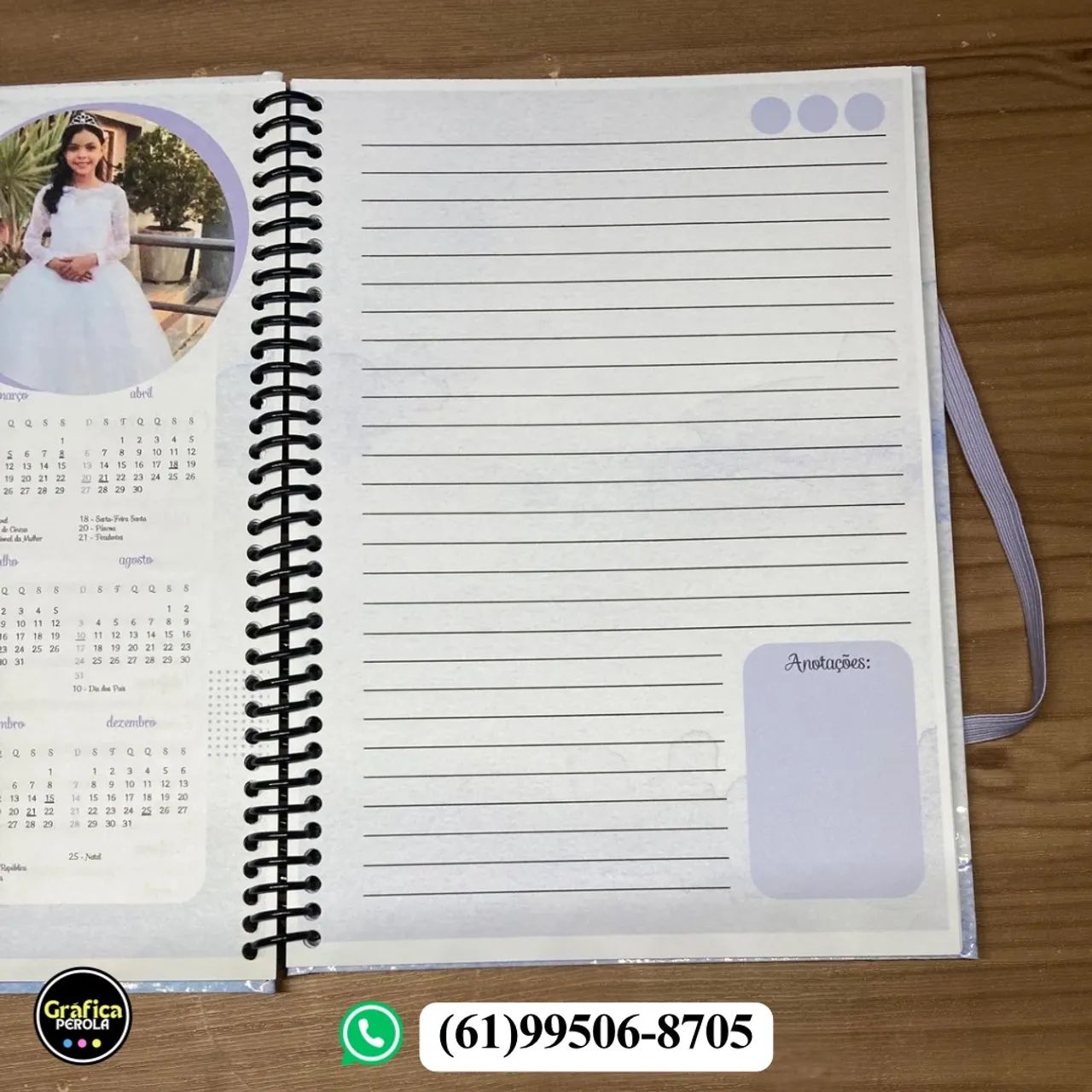 Caderno Personalizado A5 - Foto 5