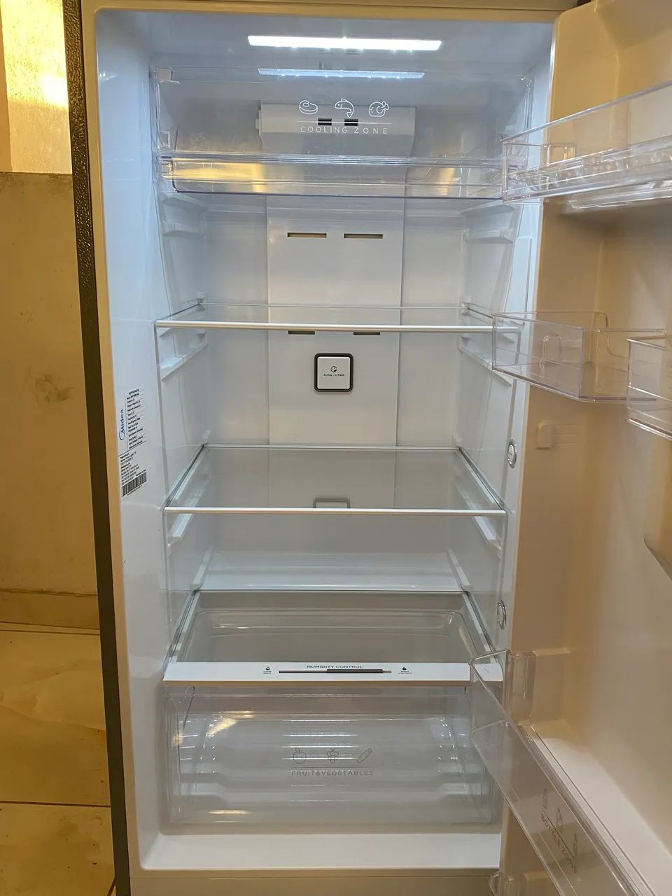 VENDO GELADEIRA MIDEA FROST FREE INOX - Foto 2