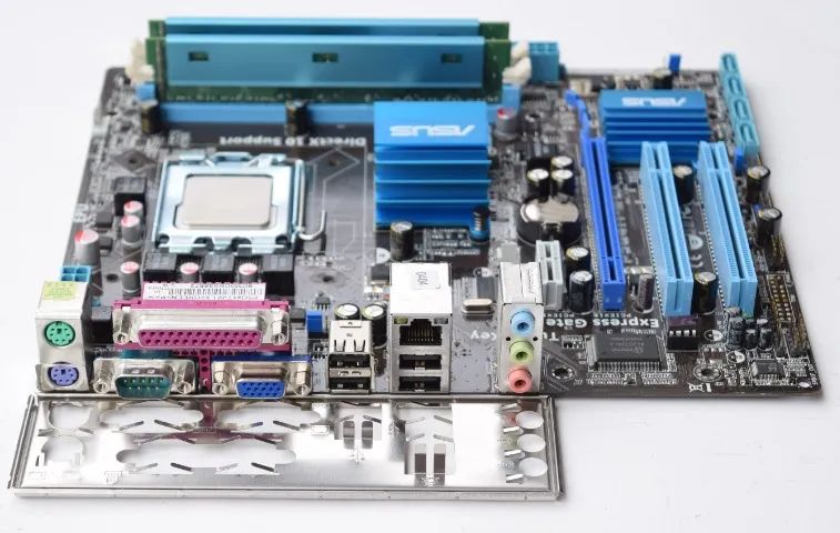 KIT PLACA MÃE ASUS P5G41T-M LX PROC QUADCORE  - Foto 2