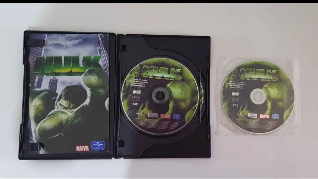 Jogo Hulk original em CD Rom para PC - Foto 3