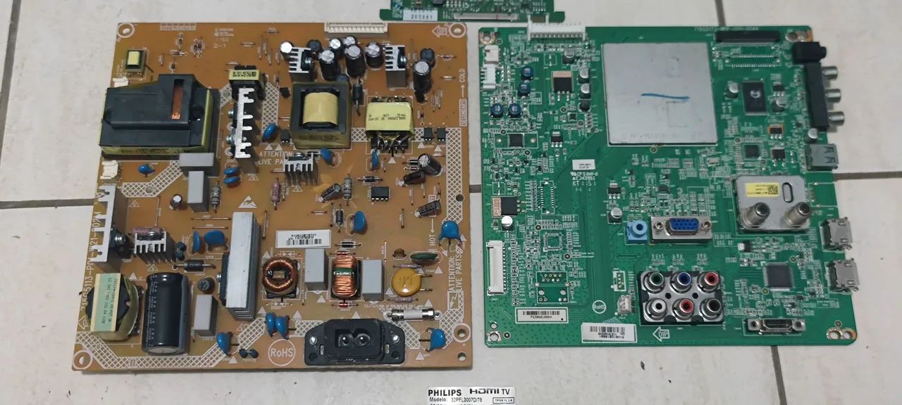 Placas de tv Philips 32PFL3007D/78 - Foto 3