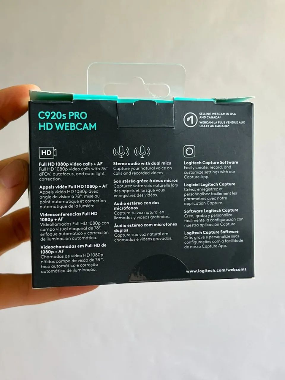 Webcam Logitech C920s Pro HD - Foto 3