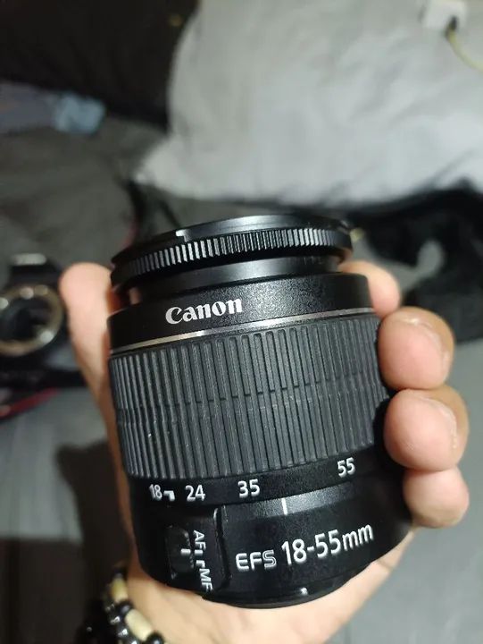 Lente Canon para Câmera 18-55mm - Foto 2
