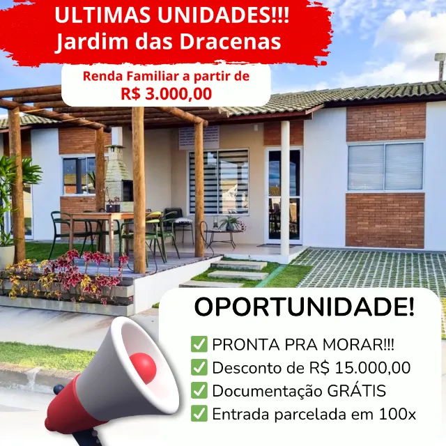 *Casa pronta pra morar! Entrada Parcelada em condominio fechado na cidade universitária