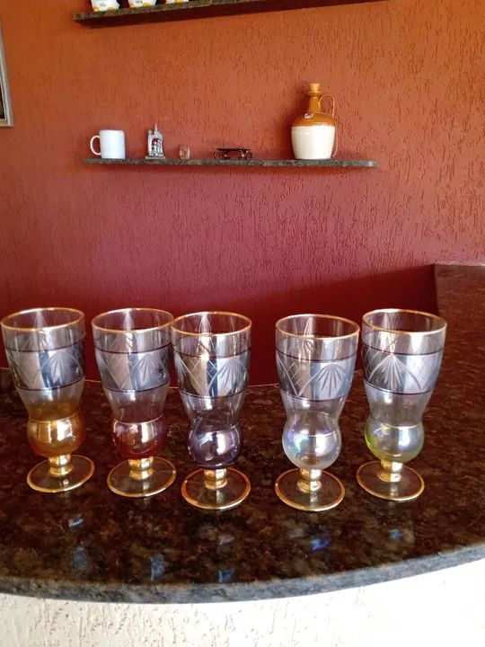 Taças antigas da vovó  - Foto 3