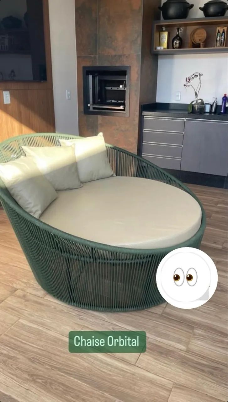 Chaise móveis área de piscina - Foto 2