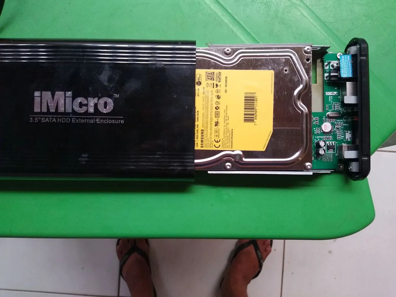 Vendo case HD sata pra Pc  - Foto 2