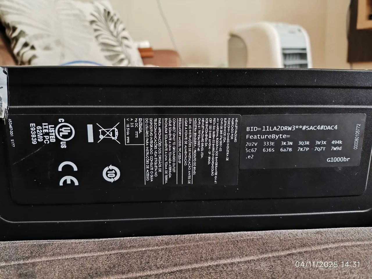 pc slim HP usado64292065758082123