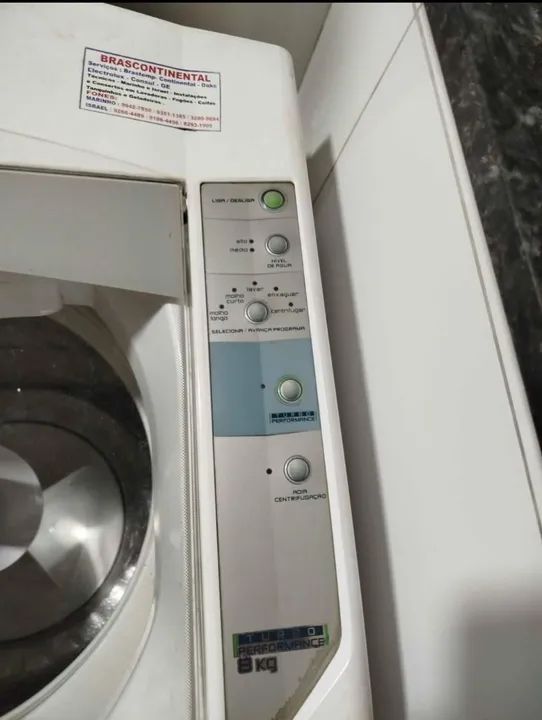 MÁQUINA BRASTEMP 8 KG SEMI NOVA - Foto 3