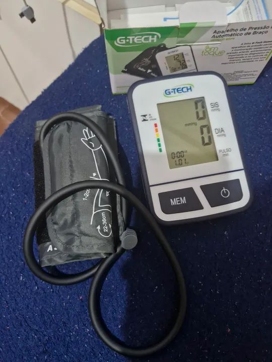 G.Tech modelo bsp11 .Aparelho de pressão digital automático de braço. - Foto 4