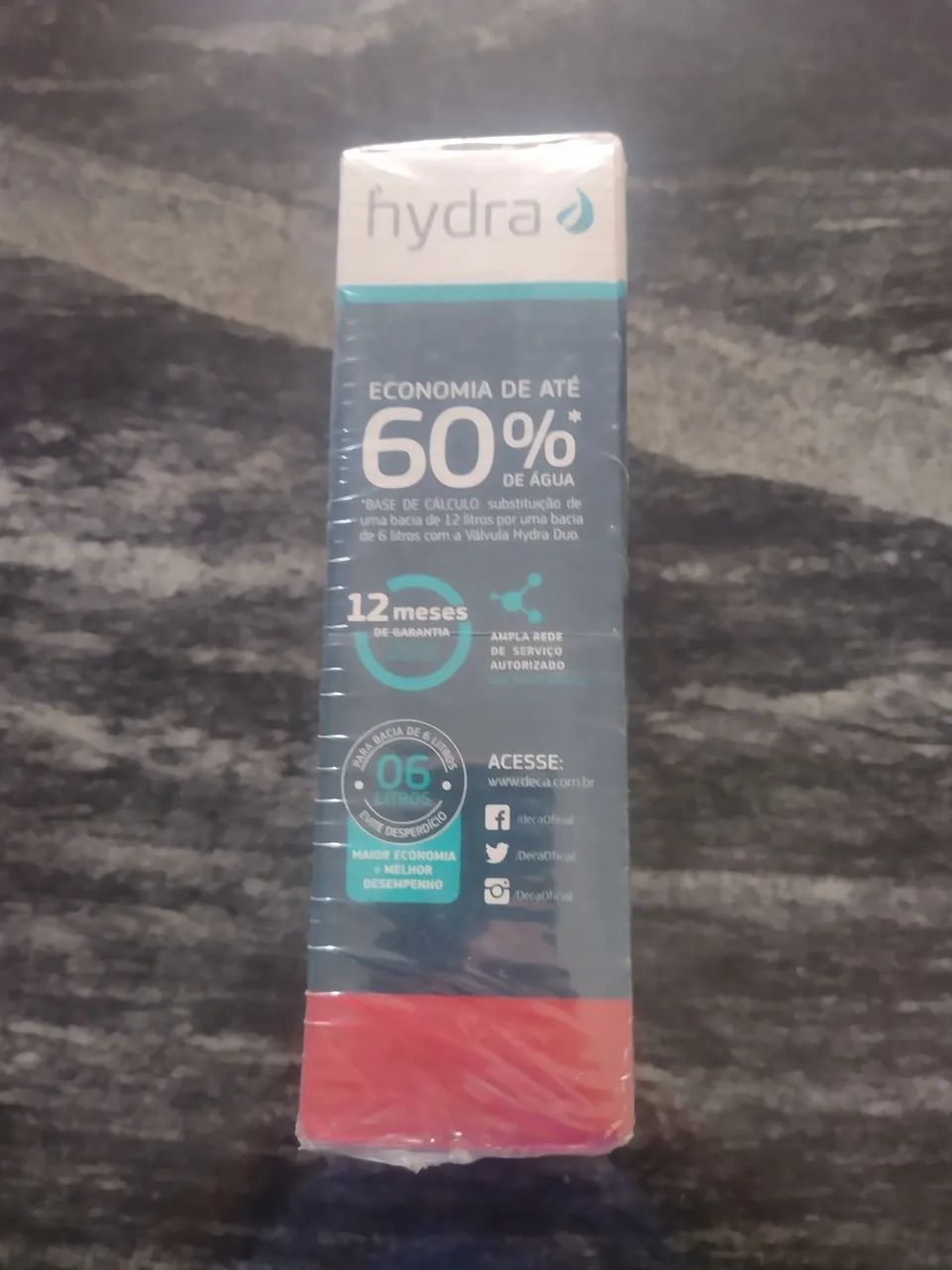 Válvula Hydra Duo - Economia de até 60% de água!
