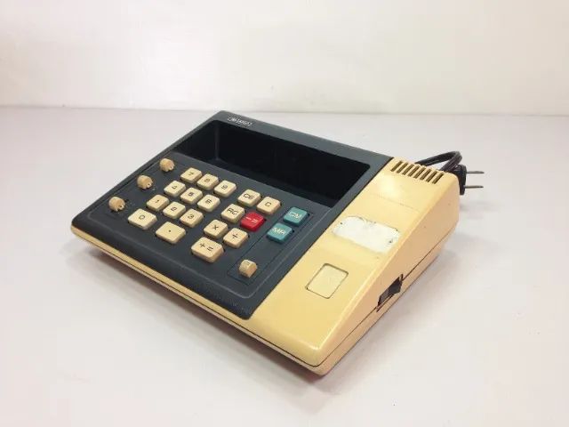 Calculadora Antiga Sharp 110v Retro Vintage -(Usado)*Funcionando* - Foto 3