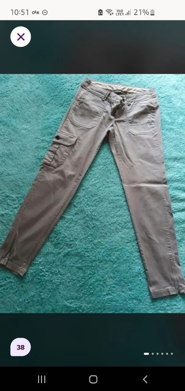 Calça alfaiataria importada