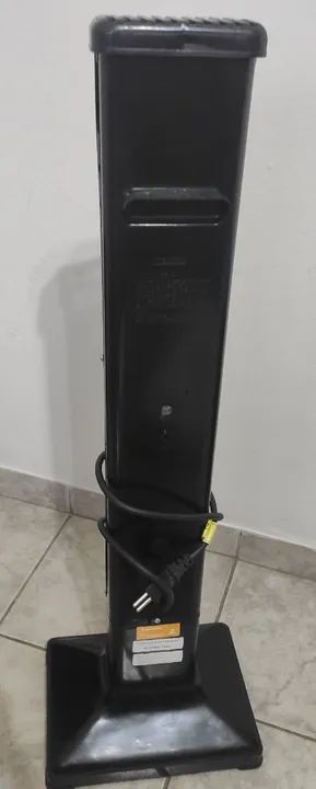 Aquecedor De Ambiente Beltempo  Vertical Em Inox preto - inox 127v<br> - Foto 3