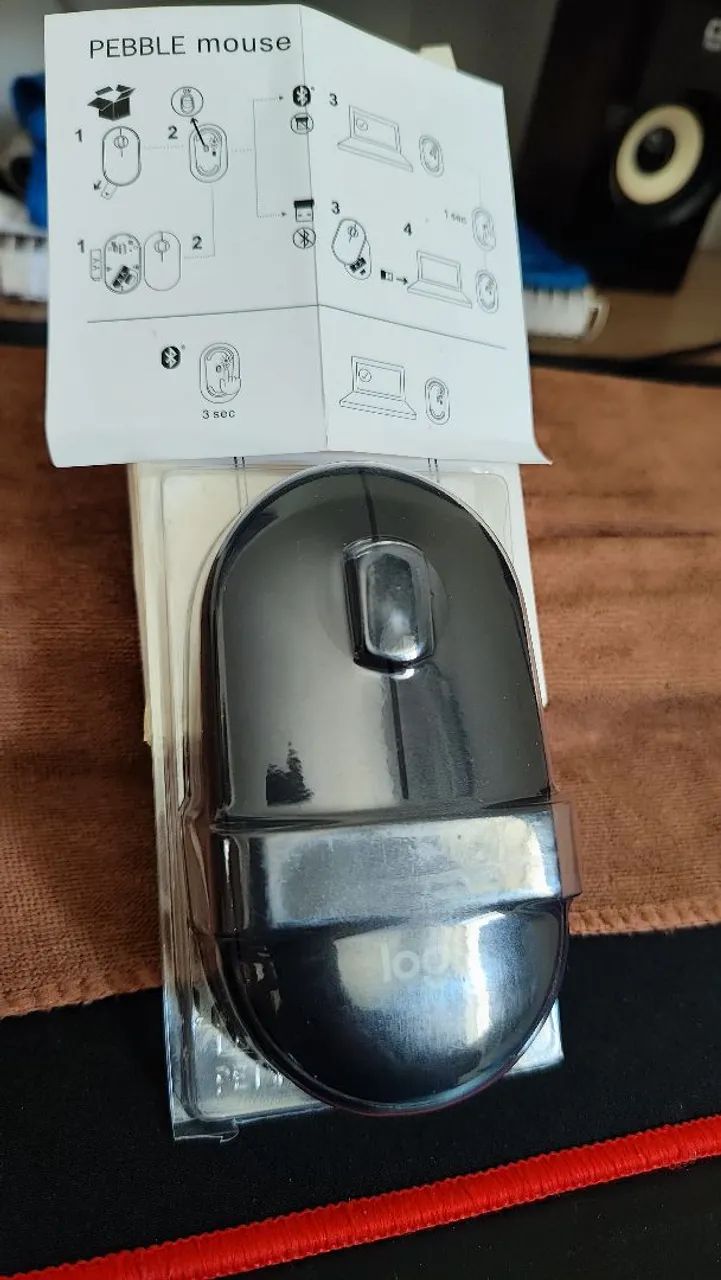 Mouse Logitech Pebble - Preto