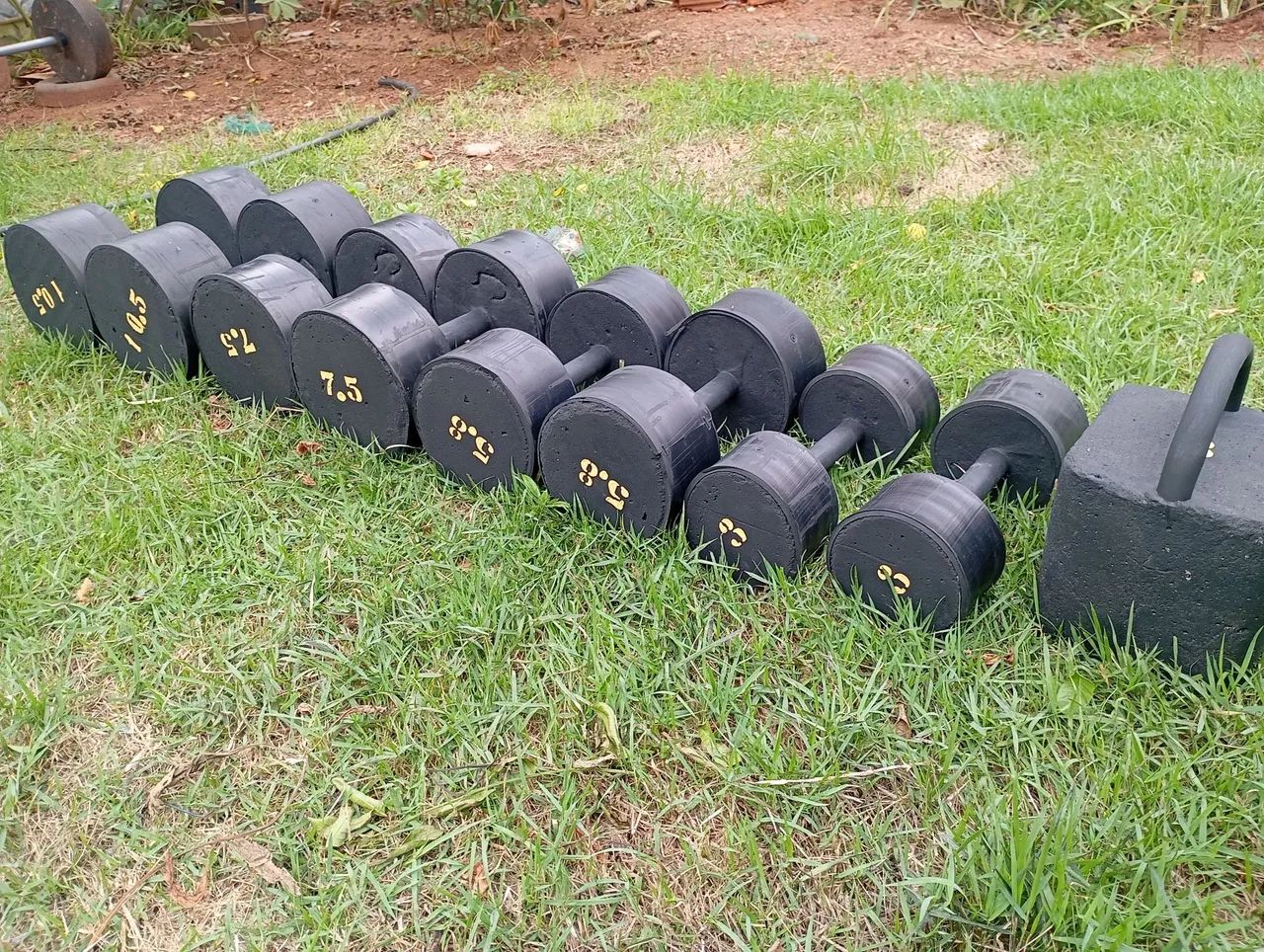 Halteres emborrachado para você malhar em casa ? - Foto 3