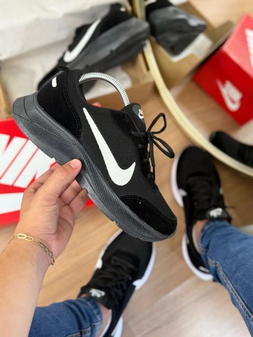 Tênis Nike Zoom Preto - Foto 5
