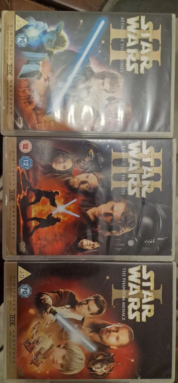 Coleção Star Wars - DVDs Originais
