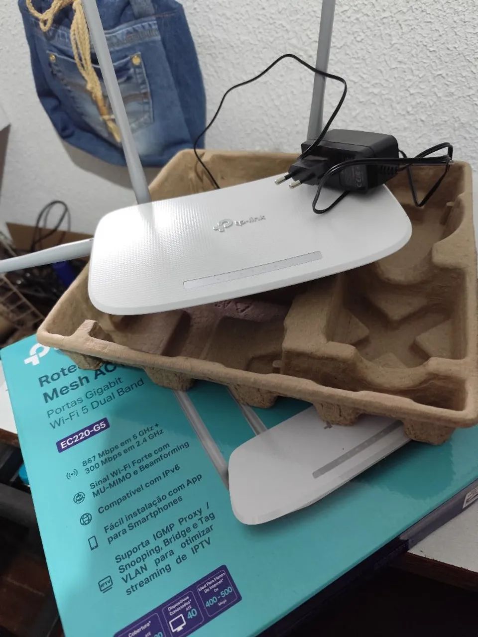 Roteador Wi-Fi Mesh TP-Link AC1200 - Foto 2