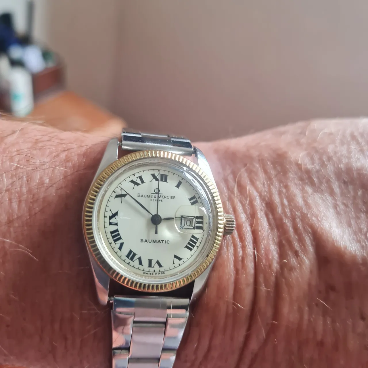 Relógio baume e mercier automatic