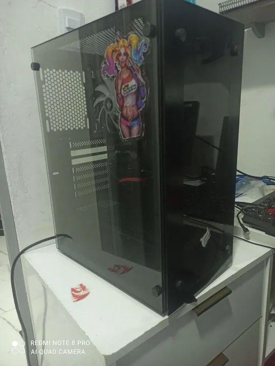 PC GAMER RYZEN COM FONTE CORSAIR