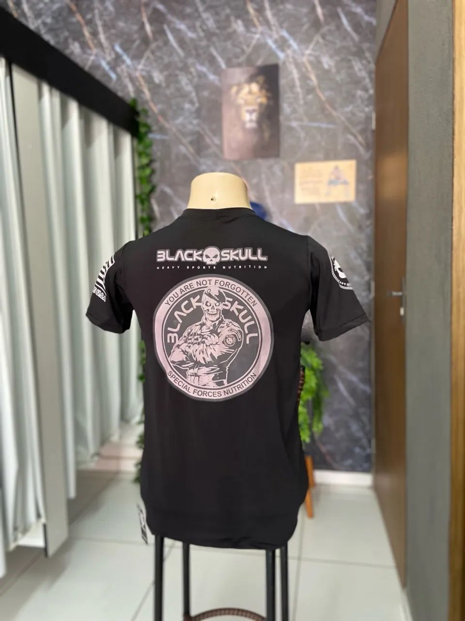 Camiseta Black Skull Army Zero One - Foto 4