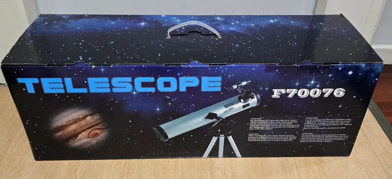 Telescópio Astronômico F70076