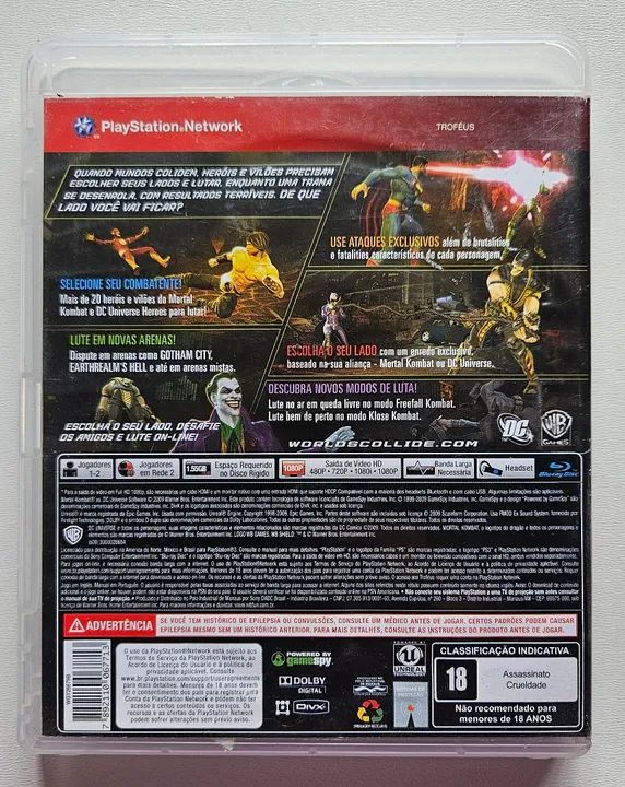 Jogo Mortal Kombat vs DC Universe PS3 - Foto 3