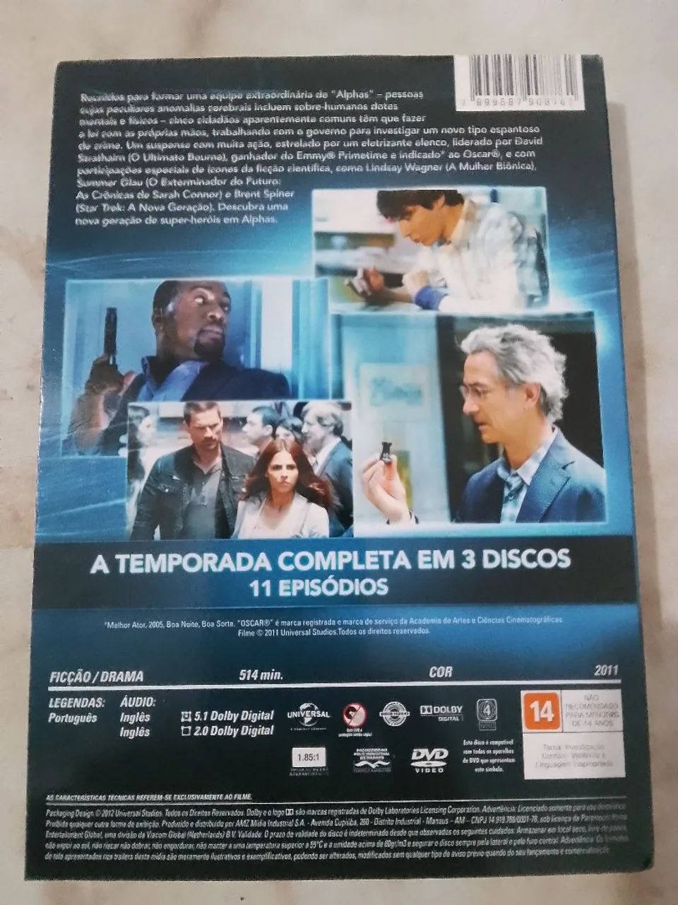 DVD - Alphas - Primeira Temporada - Foto 2