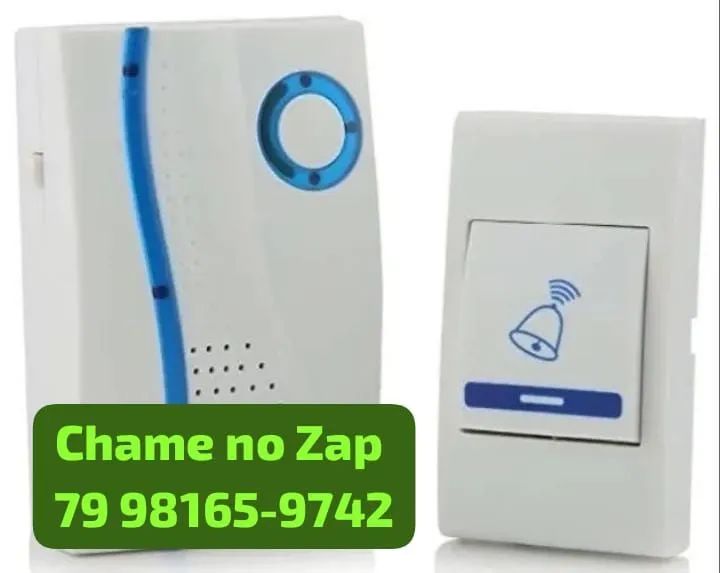 Campainha Sem Fio Residencial Bivolt até 150 Metros - Foto 3