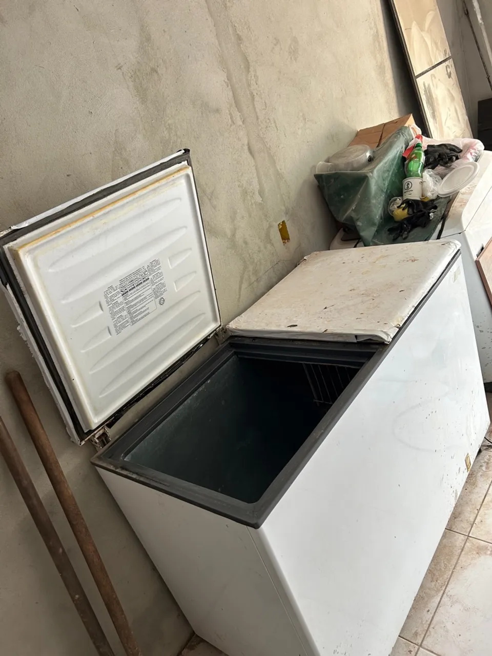 Freezer usado