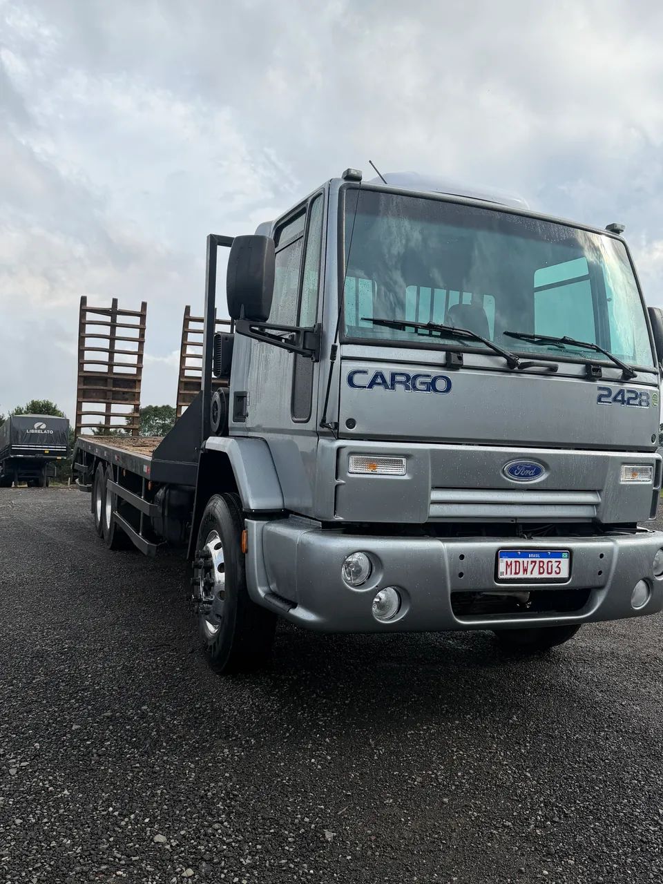 Ford Cargo 2428 prancha - Foto 2