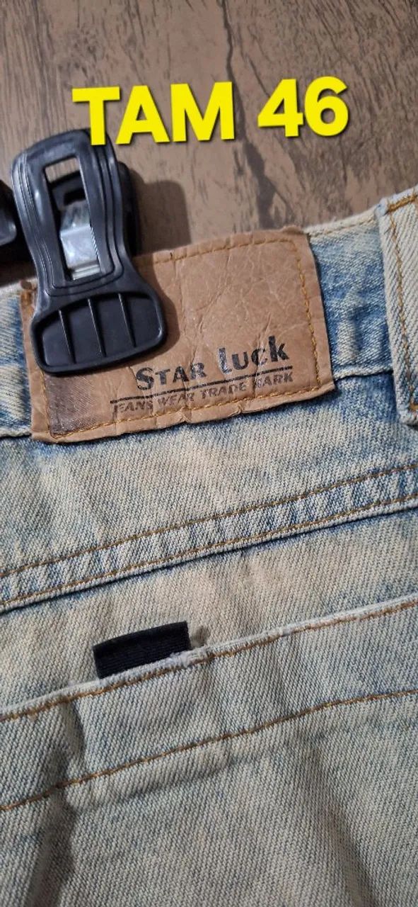 Bermuda jeans masculina Tam 46 - Foto 4
