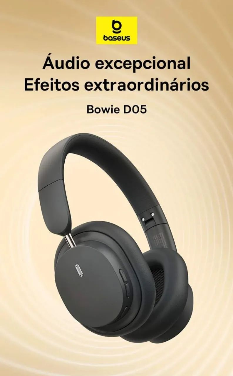 Fone de Ouvido Baseus sem fio bluetooth D05  - Foto 4