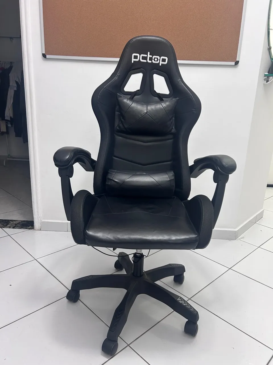Cadeira Gamer PCTOP - Conforto e Estilo para seus Games!