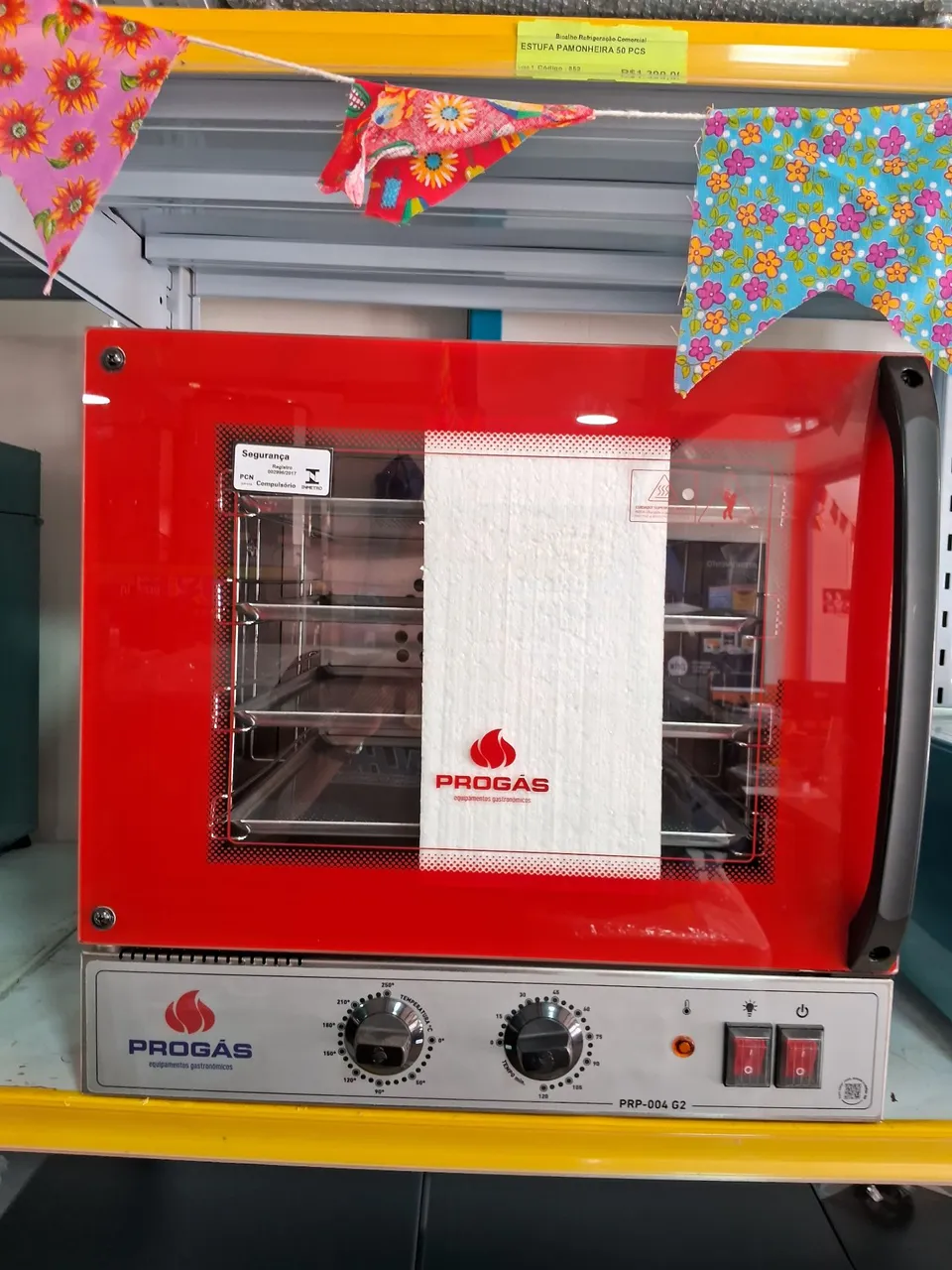 Forno Industrial Elétrico Progás PRP-004 G2