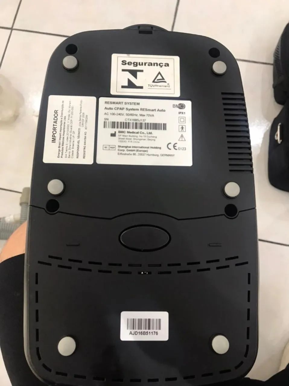 Respirador CPAP Automático Resmart Auto com Umidificador - Foto 4