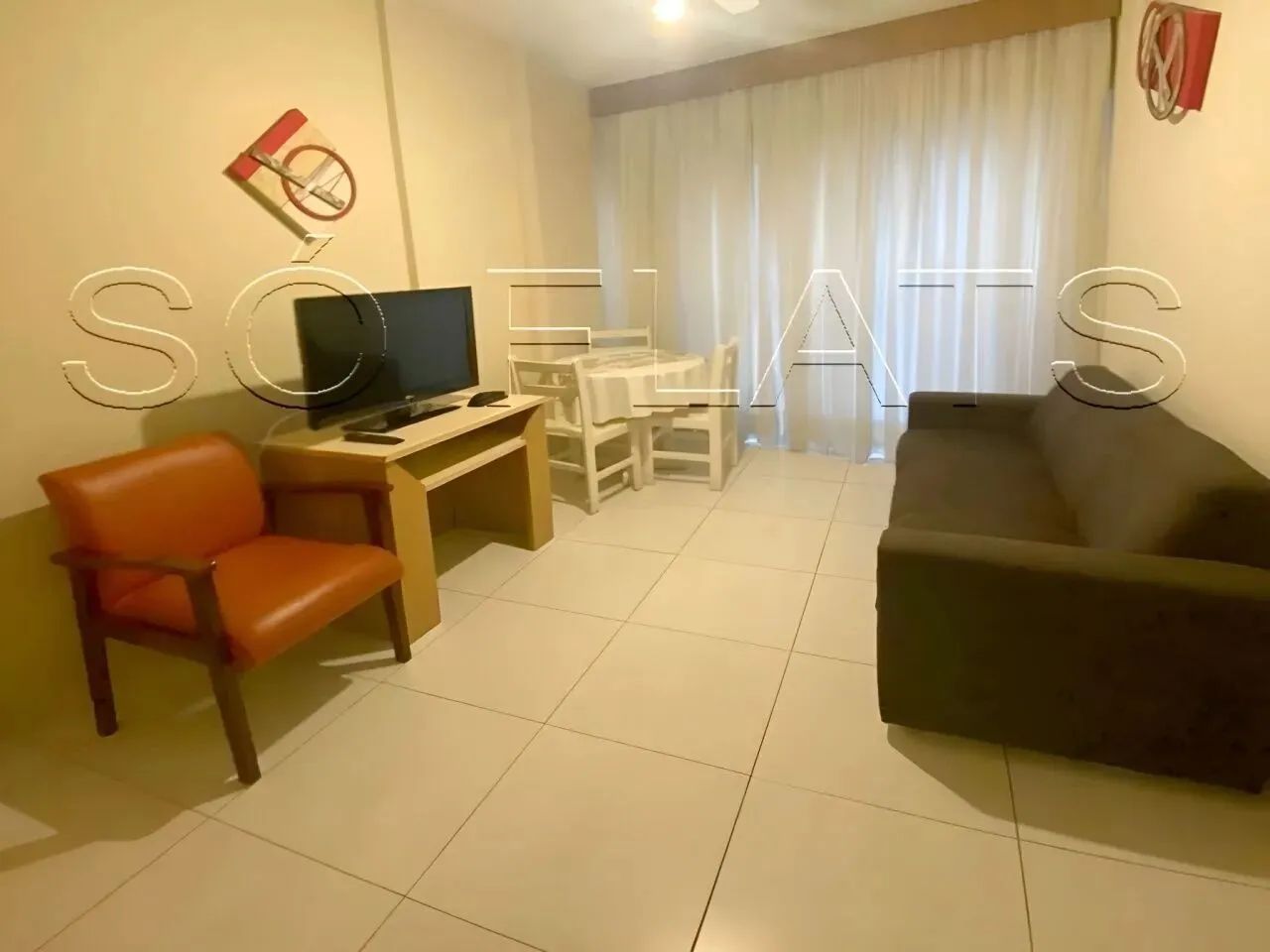 Gonzaga Flat disponível para venda com 36m² e 01 vaga de garagem