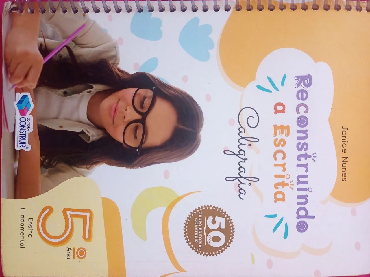 Caderno Reconstruindo a Escrita - Caligrafia 5º Ano - Foto 2