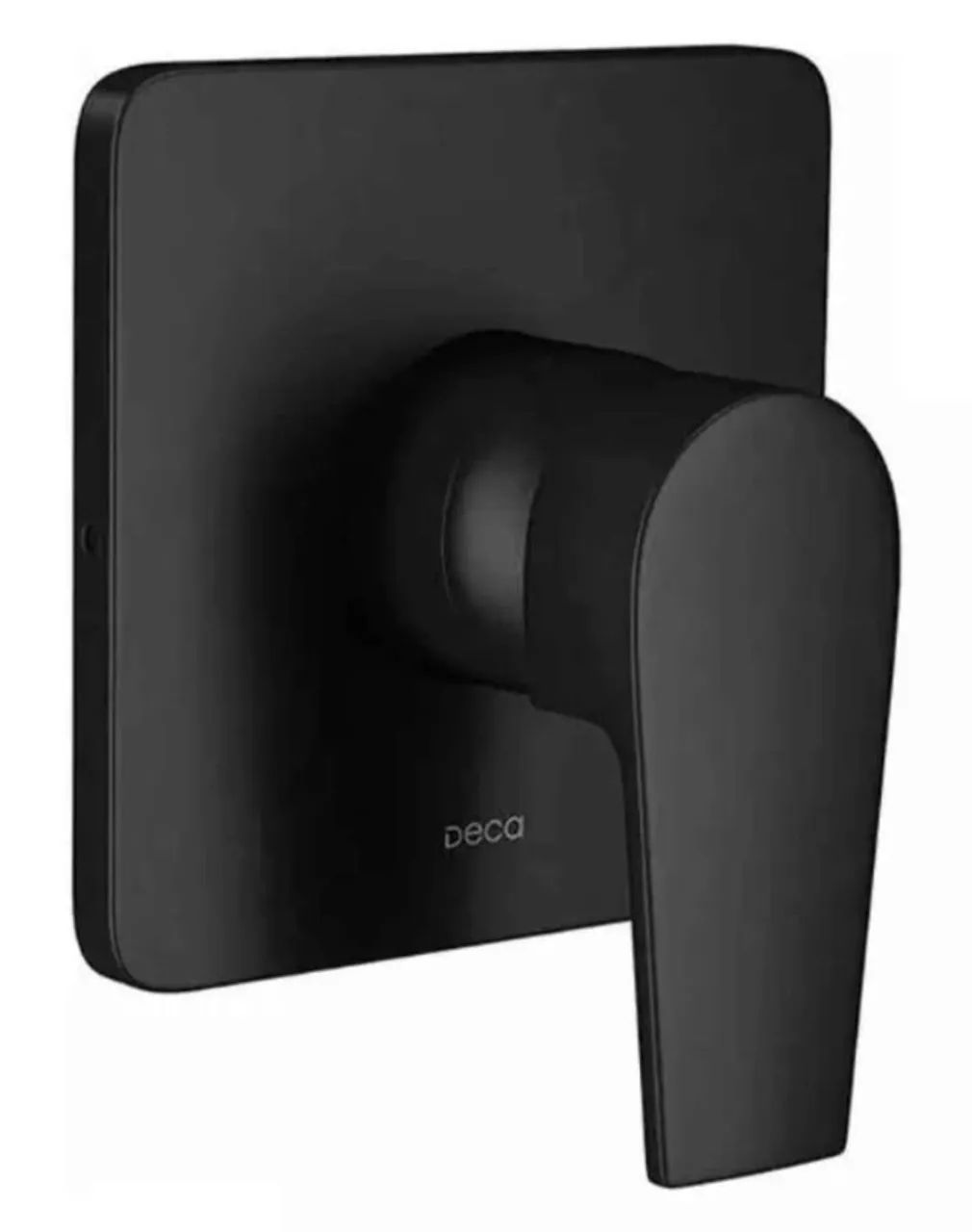 Acabamento DECA Monocomando para Chuveiro Level - em Metal Preto