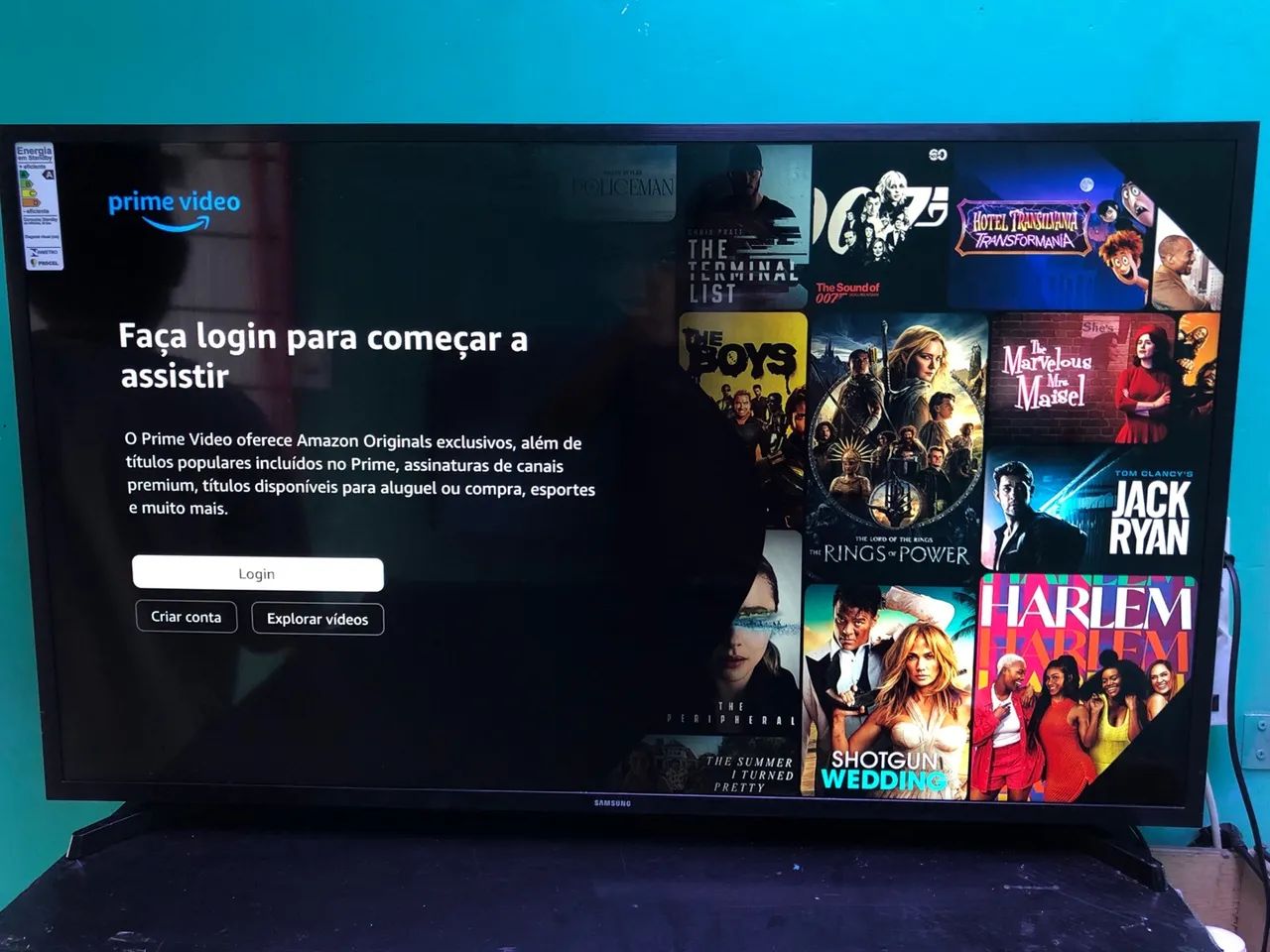 TV SMART SAMSUNG 32 POLEGADAS SEMI NOVA  - Foto 3